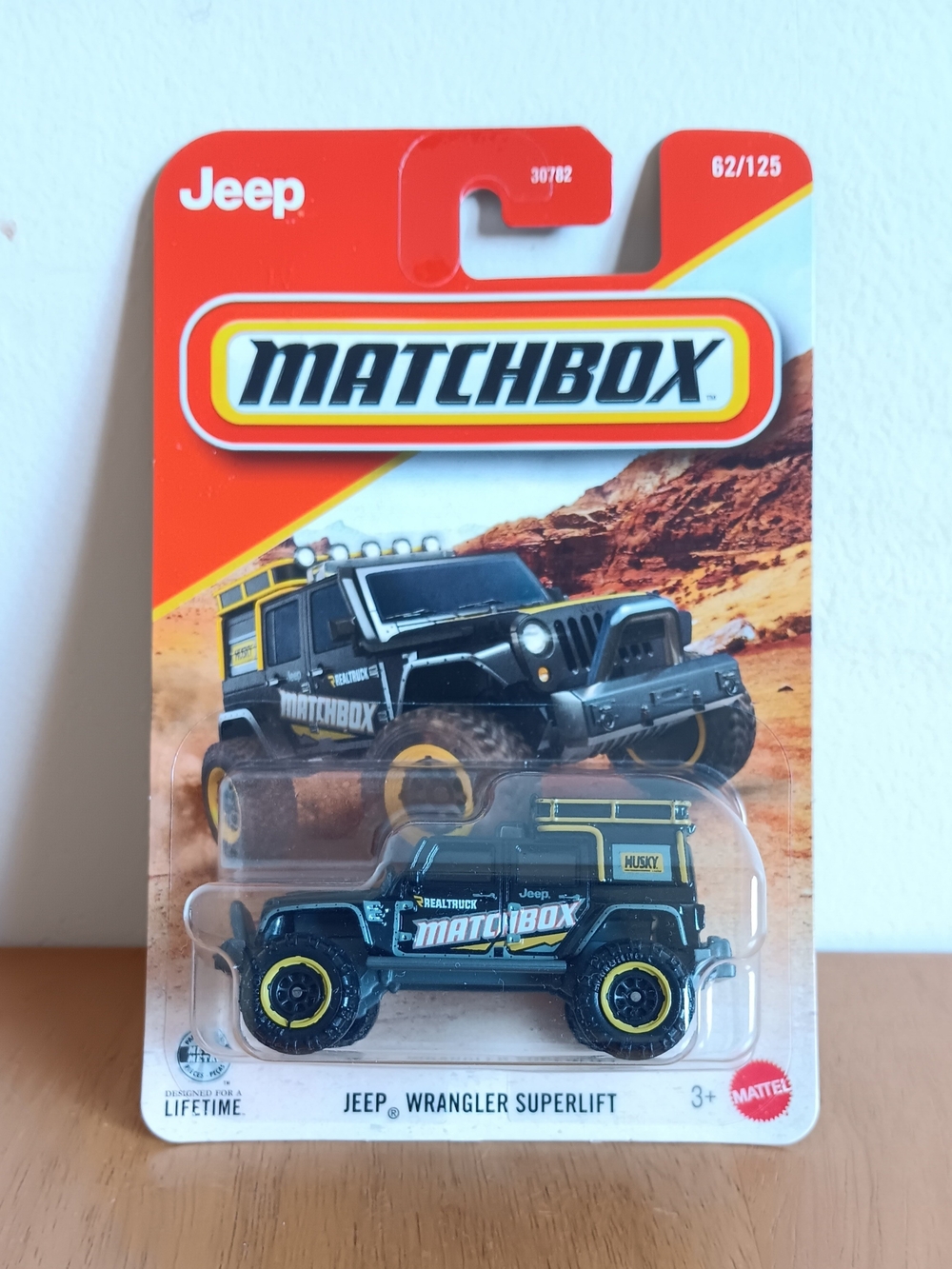 Matchbox Jeep Wrangler Superlift